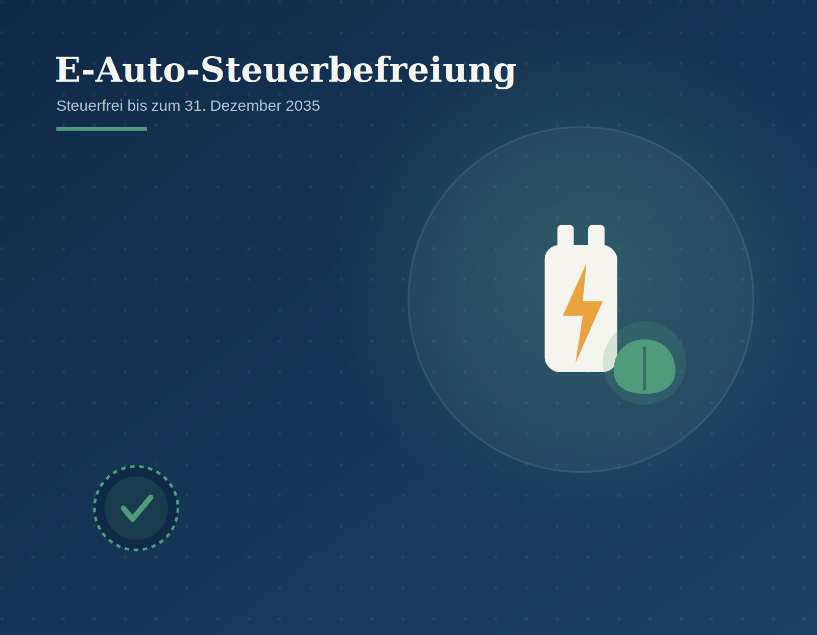 E-Auto oder Verbrenner Steuervergleich 2026