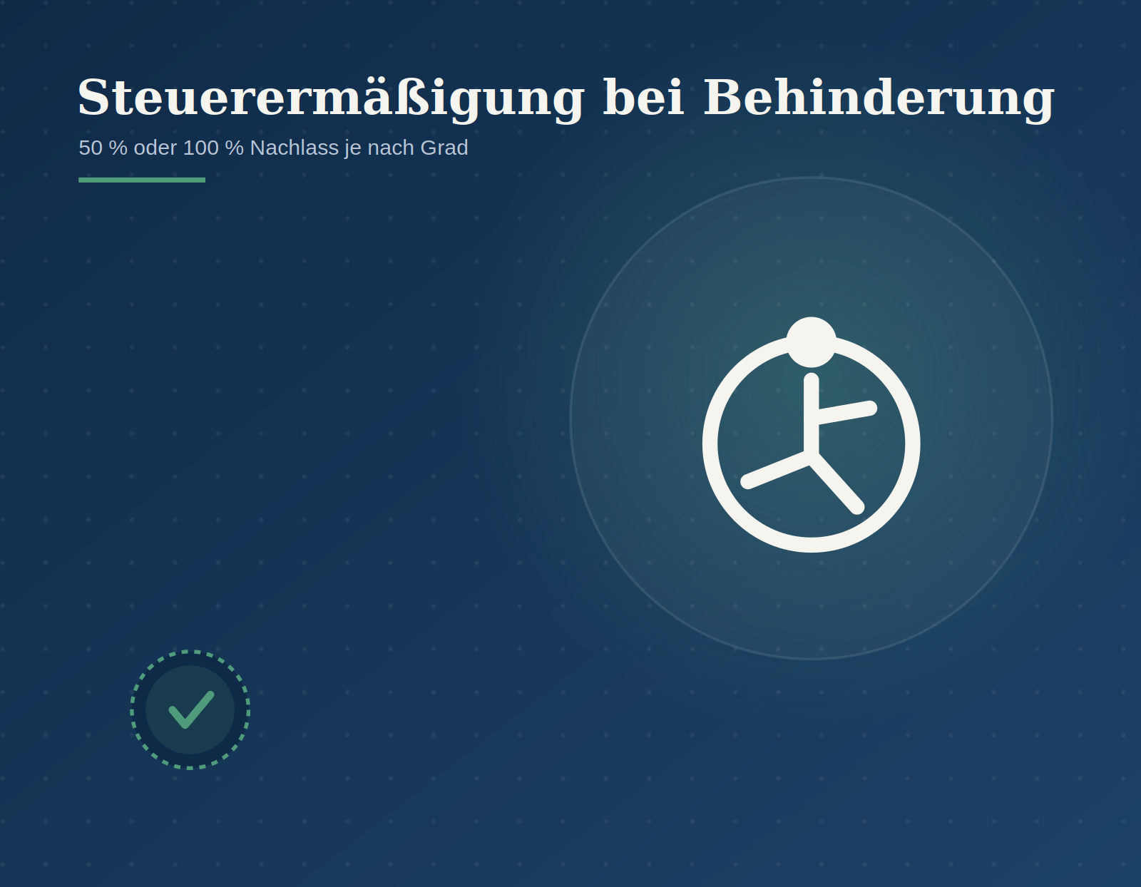 Kfz-Steuer Ermäßigung Behinderung