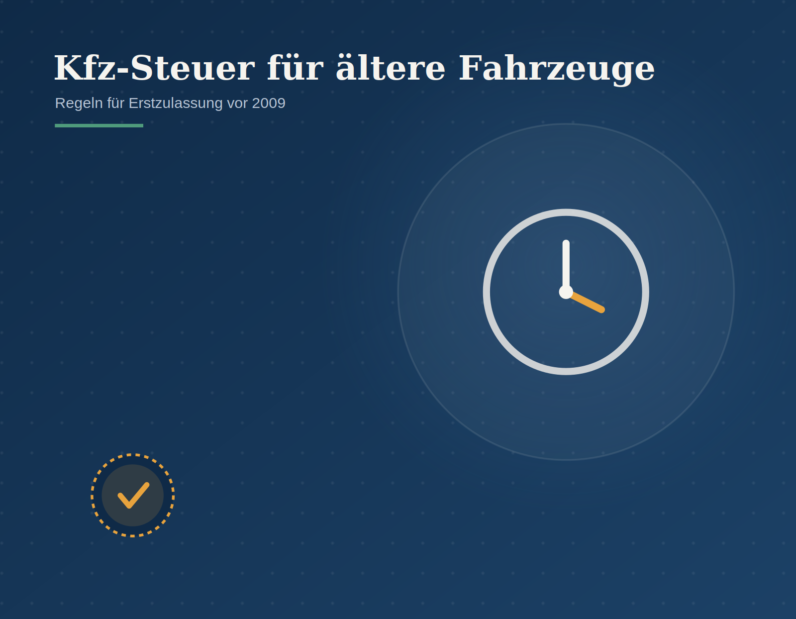 Kfz-Steuer ältere Fahrzeuge